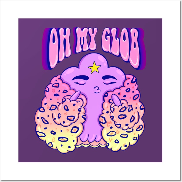 LSP : oh my glob Wall Art by Raccoon.Trash